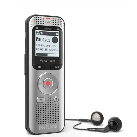 PHILIPS DVT2050 VoiceTracer Audio Recorder 8GB