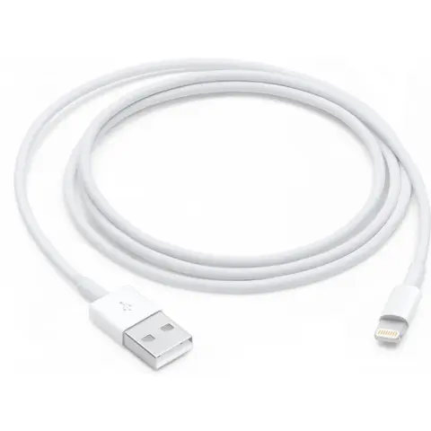 APPLE USB Lightning Töltő/adatkábel Fehér 1m mxly2zm/a