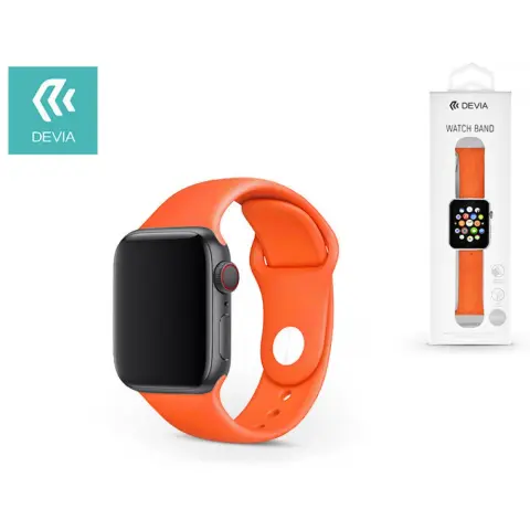 DEVIA Watch 42/44mm Deluxe Series Sport Band narancssárga