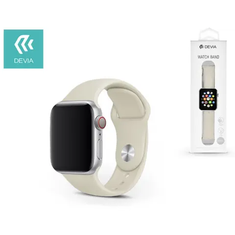 DEVIA Watch 42/44mm Deluxe Series Sport Band kő drapp