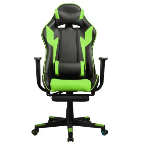 IRIS GCH204BE_FT gamer szék fekete-zöld
