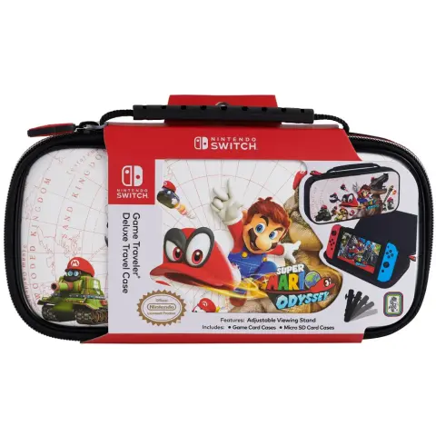 BIGBEN Game Traveler Case Deluxe for Nintendo Switch Mario Odyssey