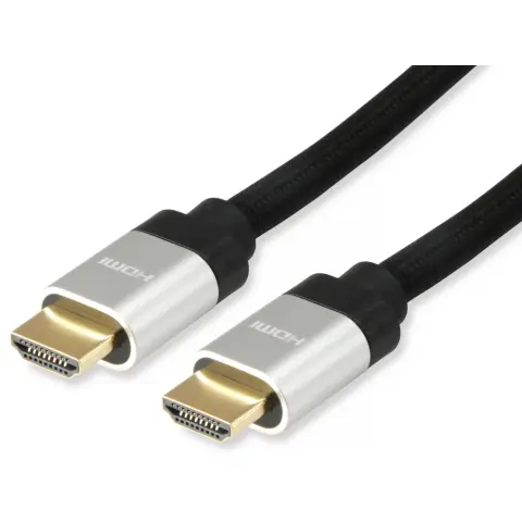EQUIP HDMI 2.1 Összekötő Fekete 2m 119381