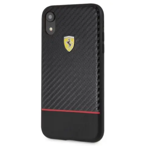 FERRARI Racing Shield On-Track mekan gumi case iPhone XR crno