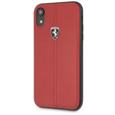 FERRARI Heritage odžak prugasto case iPhone XR crvena