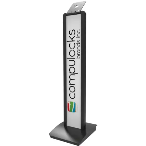 COMPULOCKS Brandable VESA Biztonsági padlóállvány fekete