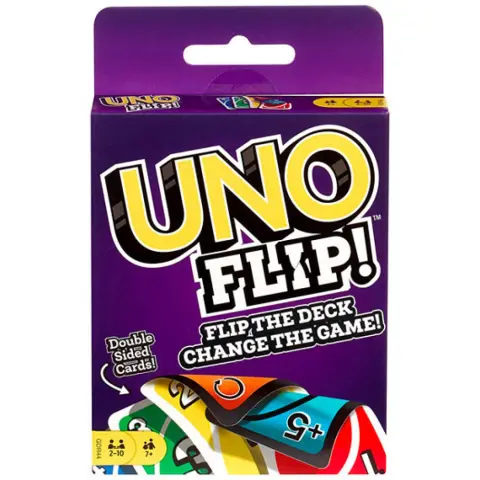 MATTEL UNO Flip! - Kifordított Uno kártyajáték magyar változat