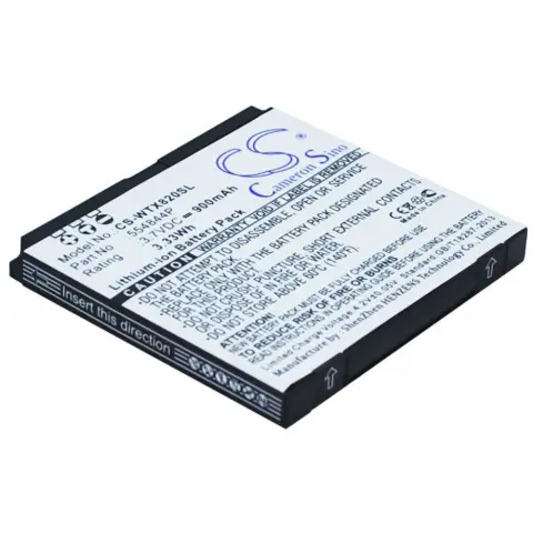 CAMERON SINO Li-Ion akku 3.7V/800mAh Wayteq 554844P kompatibilis FEKETE
