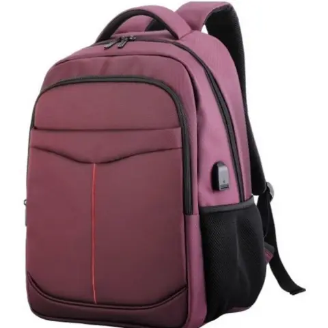TOO Nahrbtnik z USB-priključkom 15.6" vijoličen