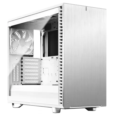 FRACTAL DESIGN Define 7 Clear TG Fehér