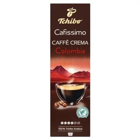 TCHIBO Cafissimo Caffé Crema Colombia coffee capsules 10 pcs