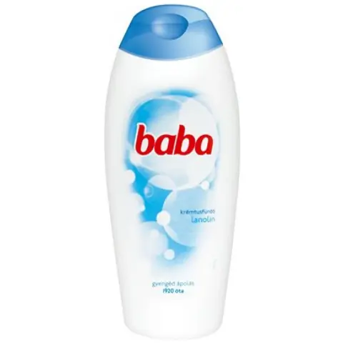 BABA Tusfürdő 400 ml lanolinos