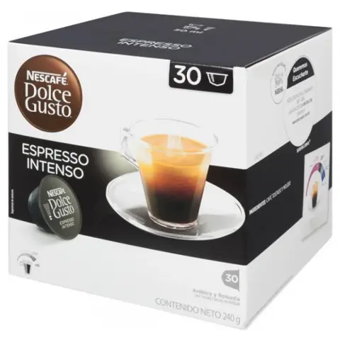NESCAFE Dolce Gusto Espresso Intenso coffee capsules 30 pcs