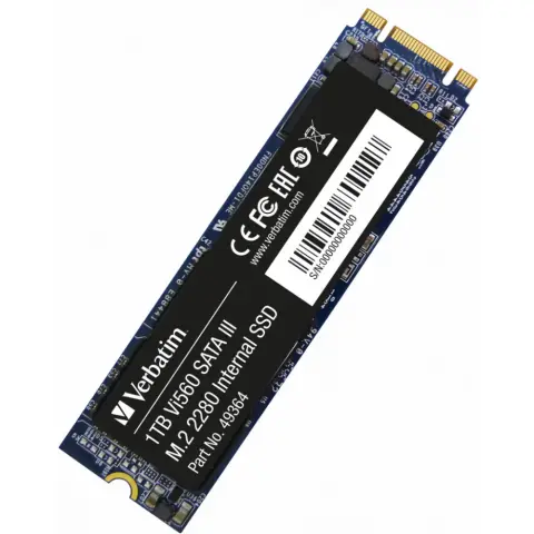 VERBATIM 1TB Vi560 S3 M.2 SATA M.2 2280 49364