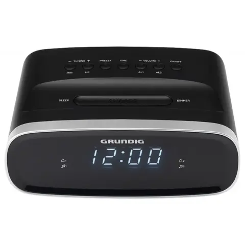 GRUNDIG Sonoclock 1500 radijski Wake Up crno