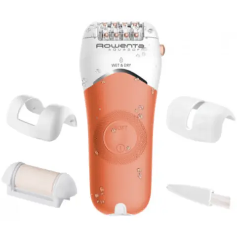 ROWENTA Aquaso Wet&Dry epilátor korall