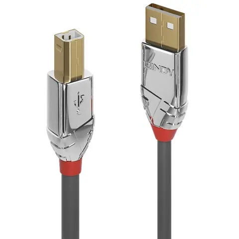 LINDY USB Összekötő Szürke 3m 36643