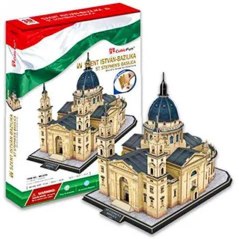 CUBICFUN 3D puzzle játék 152 darabos Szent István Bazilika