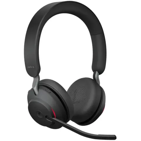 JABRA Evolve2 65 USB-C MS fekete