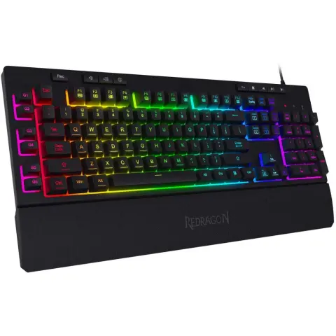 REDRAGON Shiva RGB Magyar fekete
