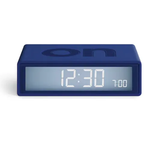 LEXON Flip+ Travel LCD Ébresztőóra gumikacsa kék