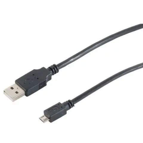 BLACKBIRD USB Micro USB Átalakító Fekete 60cm 148764CM