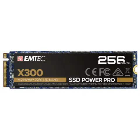 EMTEC 256GB X300 M.2 PCIe M.2 2280 ECSSD256GX300