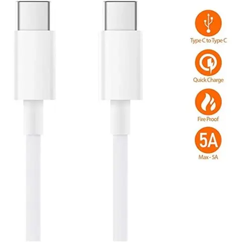 XIAOMI USB 2.0 Type C Polnilni/podatkovni kabel Bel 1.5m SJV4108GL