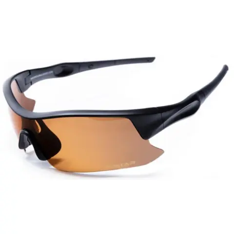 AVATAR SUNGLASSES Shield sunglasses with HD polarized lenses black