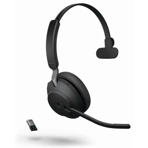 JABRA Evolve2 65 MS USB-A Mono fekete