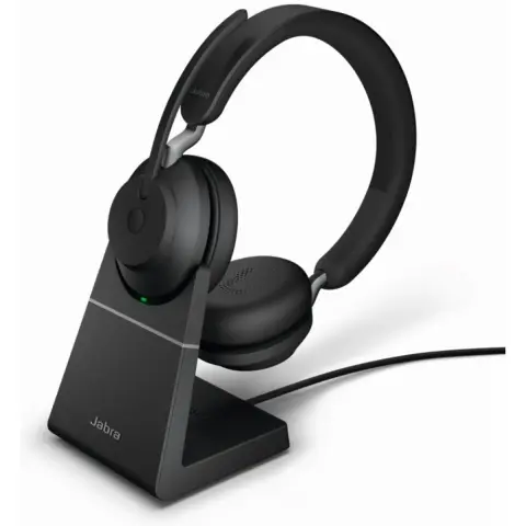 JABRA Evolve2 65 UC USB-A + Link380A črna