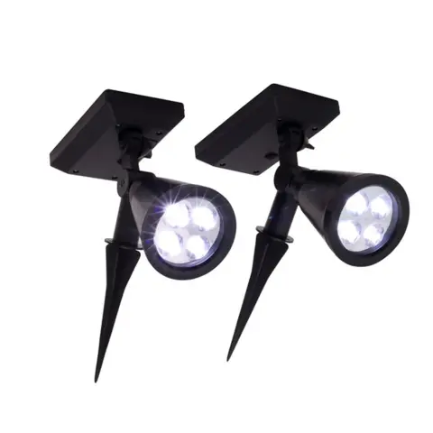 TOO GS-SL003B-4LED zunanja solarna LED svetilka 2 kos.