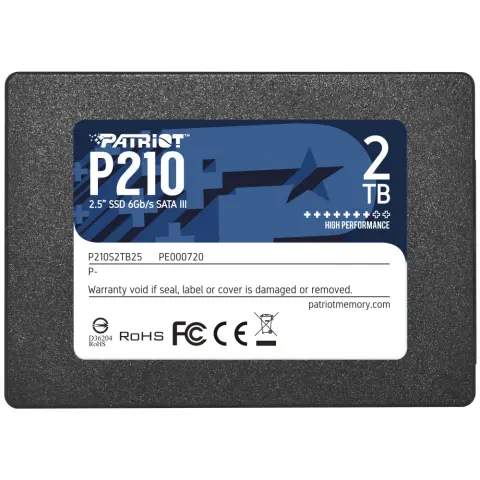 PATRIOT 2TB P210 SATA 3 2.5" P210S2TB25