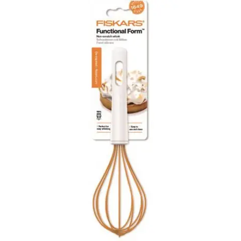 FISKARS 1023613 Habverő szilikon felülettel fehér