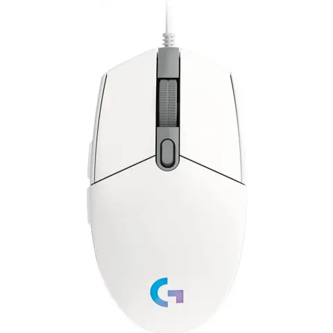 LOGITECH G102 Lightsync bijeli