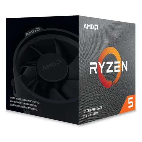 AMD Ryzen 5 3600XT 3.80GHz AM4 BOX Wraith Spire hűtővel 100-100000281BOX