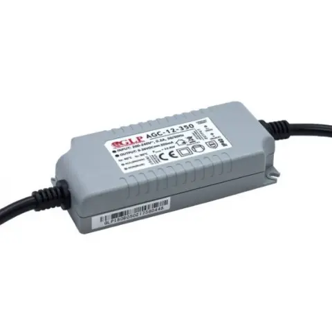 GLP AGC-12-350 12.6W 9~36V 350mA IP40 LED tápegység