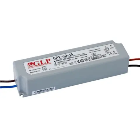 GLP GPV-60-15 60W 15V 4A IP67 LED tápegység