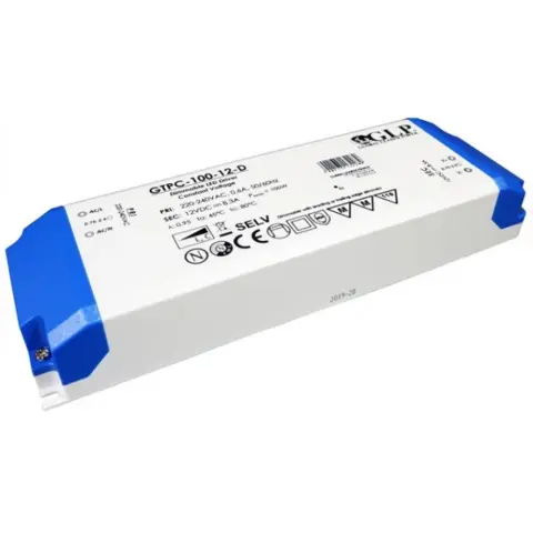 GLP GTPC-100-12-D 12V/8.3A 100W IP20 LED tápegység