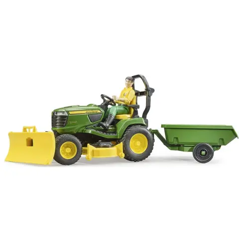BRUDER 1/16 John Deere Fűnyírós traktor