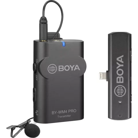 BOYA BY-WM4 Pro-K3 2.4GHz Universelles drahtloses Mikrofon (iOS 1+1)