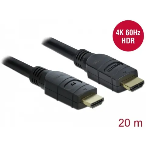 DELOCK HDMI Összekötő Fekete 20m 85286