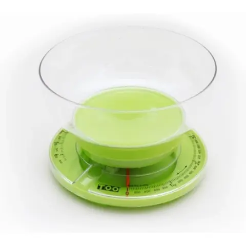 TOO KBSC-100-Y mechanical kitchen scale Green