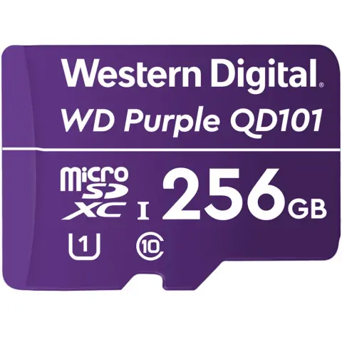 WD Purple SC QD101 256GB MicroSDXC 10 MB/s WDD256G1P0C