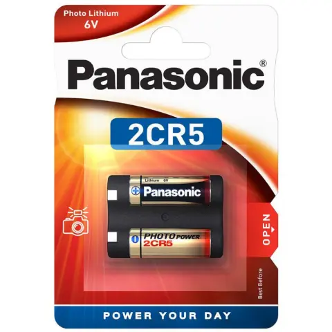 PANASONIC Photo Power 2CR5L battery 2 pcs