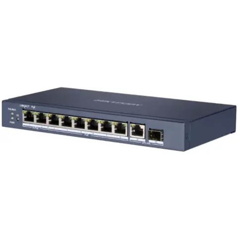HIKVISION DS-3E0510HP-E 8 portos POE Switch