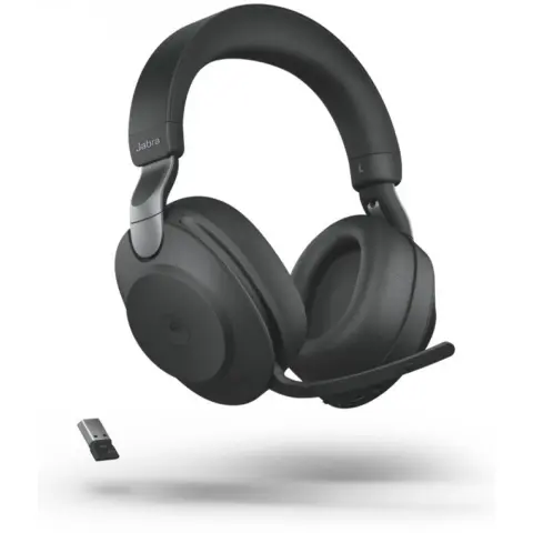 JABRA Evolve2 85 MS USB-A fekete