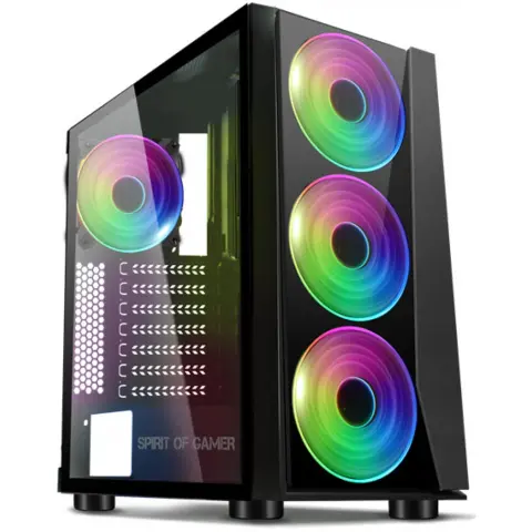 SPIRIT OF GAMER Ghost III fekete