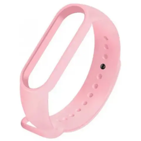 XIAOMI Mi Band 5 szilikon szíj babarózsaszín