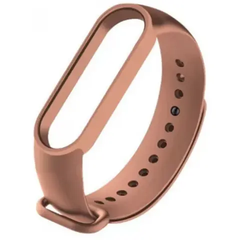 XIAOMI Mi Band 5 szilikon szíj barna